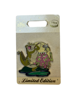 Princess & The Frog Louis & Ray Spinner Pin (Disneyland Paris, Pin Traders) LE 750