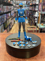 Hurricane Blue Ranger (Bandai SH Figuarts, Power Rangers Ninpu Sentai Hurricaneger) COMPLETE - Bitz & Buttons