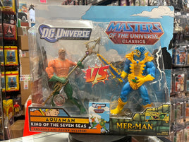 Aquaman vs MerMan King of the Seven Seas (DC Universe, MOTU)