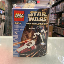 Jedi Starfighter & Slave I  4487 (LEGO Mini Build Set, Star Wars) Open