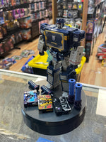 Soundwave Leader Class With Cassettes(Transformers Legacy United, Hasbro) INCOMPLETE