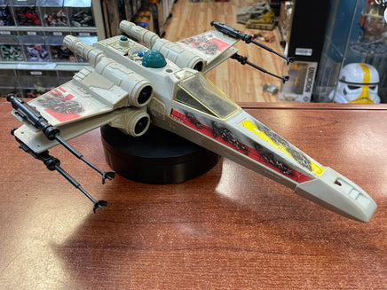 Battle Damage X-Wing Fighter With Stickers (Vintage Star Wars ESB, Kenner) - Bitz & Buttons