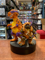 Cave Don with Trippy Tyrannosaurus (Vintage TMNT Ninja Turtles, Playmates) **LOOSE** - Bitz & Buttons