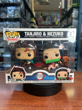 Tanjiro & Nezuko 2 Pack (Funko Pop, Demon Slayer) - Bitz & Buttons