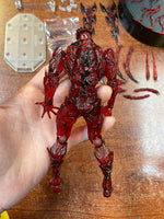 Carnage EX CLEAR VER. Limited Edition (Revoltech Amazing Yamaguchi, Marvel Spider-Man) COMPLETE - Bitz & Buttons