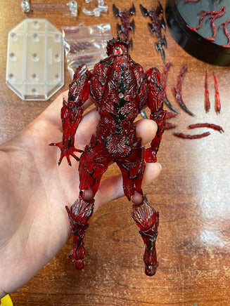 Carnage EX CLEAR VER. Limited Edition (Revoltech Amazing Yamaguchi, Marvel Spider-Man) COMPLETE - Bitz & Buttons