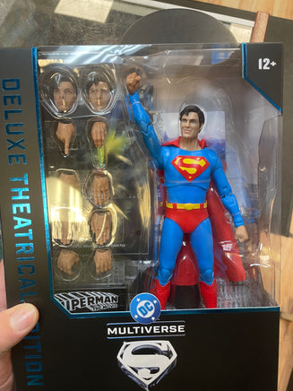Christopher Reeves Superman  (DC Multiverse Theatrical Edition, McFarlane) - Bitz & Buttons