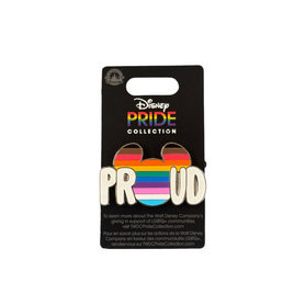 Mickey Ears Rainbow Pin (Disney Parks, Pride)