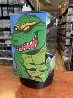 Stump Arena Leatherhead (TMNT Ninja Turtles Adventures, NECA) SEALED - Bitz & Buttons