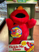 Tickle Me Elmo (Vintage Sesame Street, Tyco) **NEW** - Bitz & Buttons
