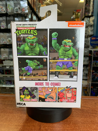 Stump Arena Leatherhead (TMNT Ninja Turtles Adventures, NECA) SEALED - Bitz & Buttons