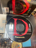 D 2Disc -Long Box- (Panasonic 3DO, Vintage Video Games) **COMPLETE**