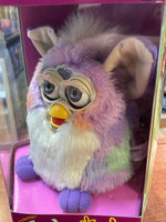 Pastel Tie Die -Blue Eyes- (Vintage Furby, Tiger Electronics) **NEW** - Bitz & Buttons