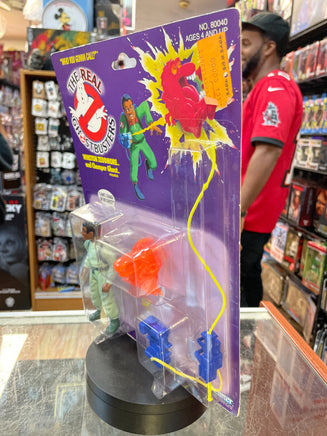 Winston Zeddmore with Chomper Ghost (Vintage Real Ghostbuster, Kenner) **SEALED** - Bitz & Buttons