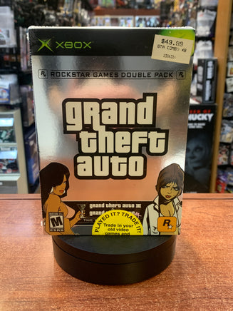 Grand Theft Auto Double Pack (Microsoft XBOX, Video Games) ** SEALED** - Bitz & Buttons