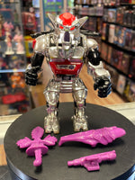 Robotic Rocksteady 6980  (Vintage TMNT Ninja Turtles, Playmates) Complete - Bitz & Buttons