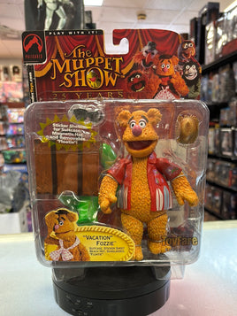 “Vacation” Fozzie 1123 (Vintage Muppets Show 25 Years, Palisades) SEALED