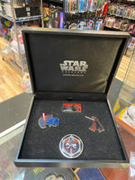 Sith Lord Darth Vader Pin Set Star Wars Weekend  (Disney, Pin Traders) LE 750 - Bitz & Buttons