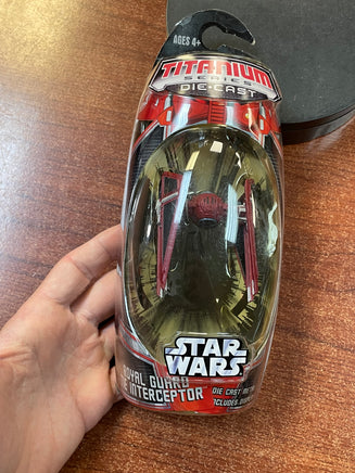 Royal Guard Tie Interceptor (Star Wars Titanium Series, Hasbro) SEALED - Bitz & Buttons
