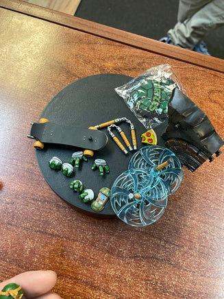 Michelangelo 1/18 Scale (TMNT Ninja Turtles, HiPlay JoyToy) COMPLETE - Bitz & Buttons