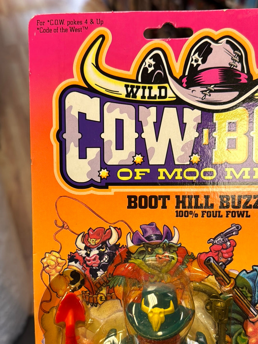 Boot Hill Buzzard 0312 (Vintage Cowboys of Moo Mesa, Hasbro) Sealed ...