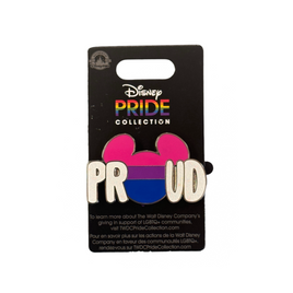 Mickey Ears Pink Purple Pin (Disney Parks, Pride)