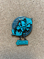 Pirates of The Caribbean Skull koi fish spinner (Walt Disney World, Pin Traders)