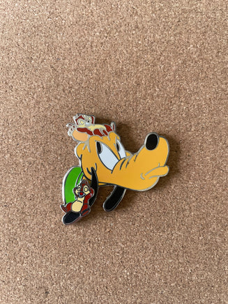 Pluto and Chip n Dale (Walt Disney World, Pin Traders) - Bitz & Buttons