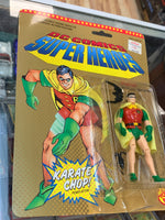 Robin with Karate Chop 0019 (VIntage DC Superheroes, Toybiz) SEALED - Bitz & Buttons