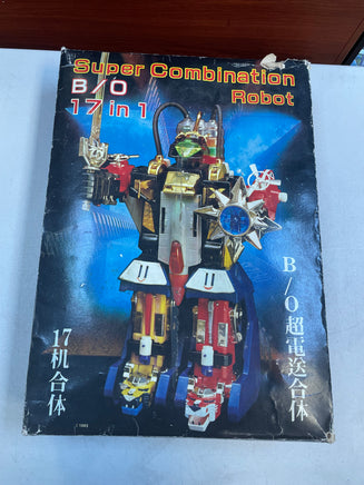 Super Combination Robot B/O 17 in 1 (Vintage Voltron KO, Hsiang Shan Toys) - Bitz & Buttons