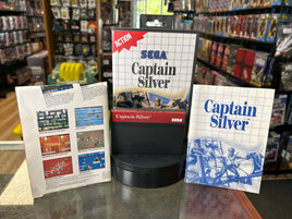 Captain Silver 0840 (SEGA Master System SMS, Video Games) **COMPLETE**