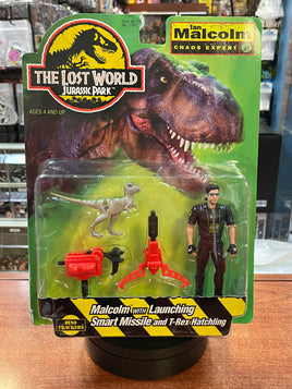 Ian Malcom Chaos Expert (Vintage Jurassic Park Lost World, Kenner) **SEALED** - Bitz & Buttons