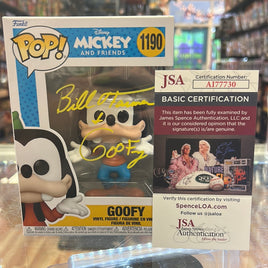 Goofy signed by Bill Farmer (Funko Pop! Disney) *JSA* - Bitz & Buttons