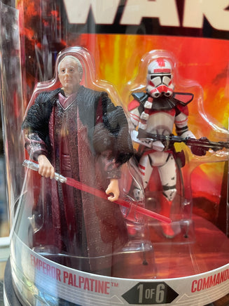 Emperor Palpatine & Commander Thire (Star Wars Order 66, Hasbro) SEALED - Bitz & Buttons