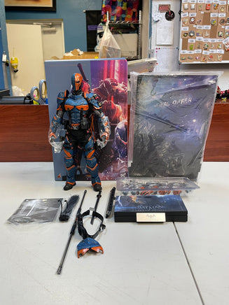 Deathstroke 1/6 Scale VGM030 (DC Batman Arkham Origins, Hot Toys) COMPLETE - Bitz & Buttons