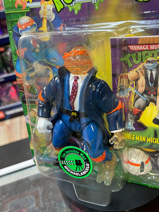 Universal Monsters Invisible Man Michaelangelo (Vintage TMNT Ninja Turtles, Playmates) SEALED - Bitz & Buttons