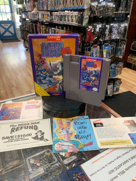 Mega Man 3 with Box & Manual (NES Nintendo, Vintage Video Games) COMPLETE - Bitz & Buttons