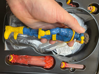 Cyclops One:12 Deluxe Edition (Marvel X-Men, Mezco Toyz) COMPLETE