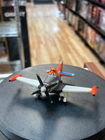 Supercharger Dusty Chrophopper (Pixar Planes, Mattel Diecast) **LOOSE** - Bitz & Buttons