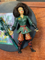 Shogun April O'Neil (Vintage TMNT Ninja Turtles, Playmates) COMPLETE