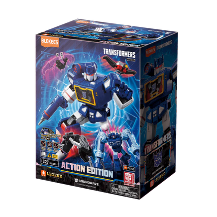 Soundwave G1 (Transformers Action Edition , Blokees) SEALED - Bitz & Buttons