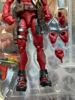 Red Suit Deadpool -Deluxe- (Marvel Legends, Hasbro) **Complete**