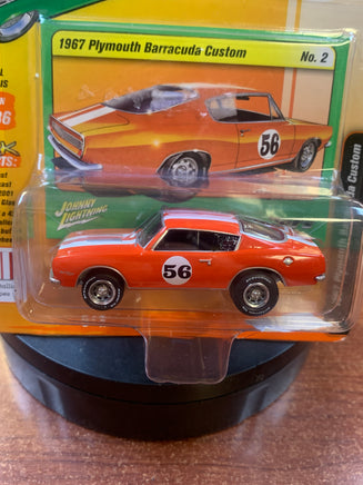 Plymouth Barracude Custom '67 Diecast (Streek Freaks Spoilers, Johnny Lighting) SEALD (Copy) - Bitz & Buttons