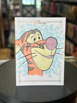 Tigger Sketch Card -Chris Colyer 1/1-  (Disney, Topps Chrome 2026)