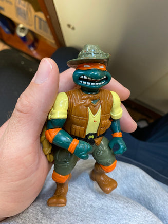 Safari Michelangelo (Vintage TMNT Ninja Turtles, Playmates) - Bitz & Buttons