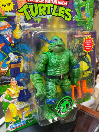 Creature From The Black Lagoon Leonardo (Vintage TMNT Ninja Turtles,  Playmates) SEALED - Bitz & Buttons