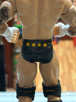 CM Punk Black & Yellow Trunks (WWE Ruthless Aggression, Jakks Pacific