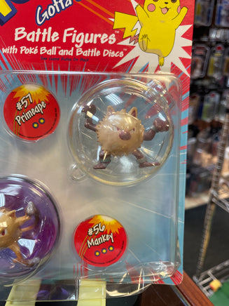 Mankey & Primeape Battle figures (Vintage Pokémon, Hasbro) - Bitz & Buttons