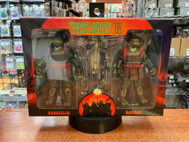 Samurai Donatello & Raphael -2 Pack- (Neca, TMNT III) **SEALED** - Bitz & Buttons