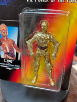 C-3PO (Vintage Star Wars, The Power of the Force) SEALED - Bitz & Buttons